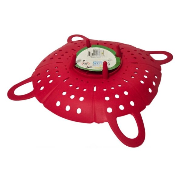 Culinary Fresh 450 F High Temperature Silicone BPA Free Vegetable Steamer - NWT - Picture 3 of 5